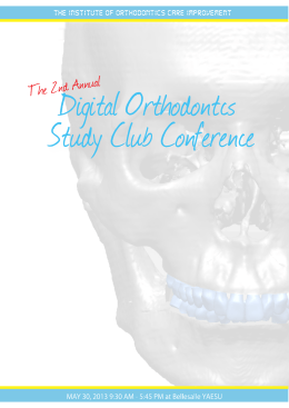添付1 - Digital Orthodontics 研究会