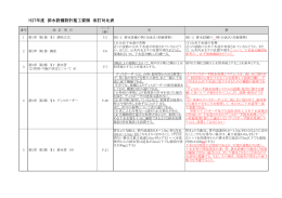 改訂対比表（排水設備） （PDF形式 105KB）