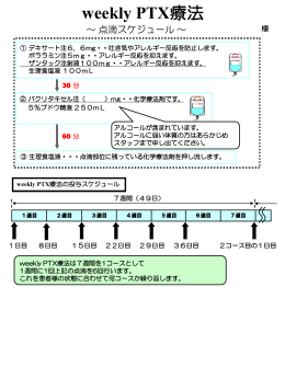 weekly PTX療法