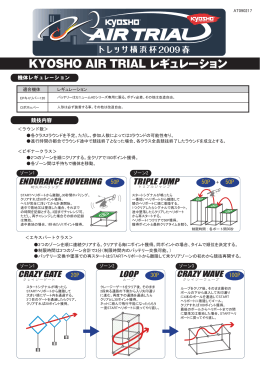 KYOSHO AIR TRIAL レギュレーション