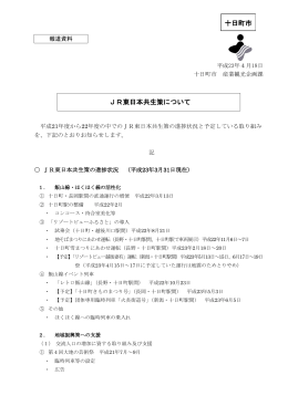 JR東日本共生策 (PDF形式 253KB)