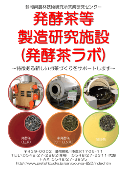 発酵茶ラボパンプレット