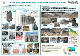 浜岡原子力発電所の安全性向上に向けた取り組みのお知らせ 第 26 報
