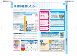 津波が発生したら…