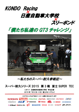 7/4, 5 スーパー耐久レースシリーズ2015 第3戦