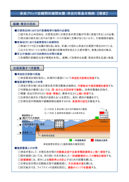 東海ブロック営繕関係機関地震・津波対策基本戦略 【概要】