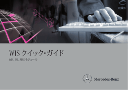 WIS クイック・ガイド - Retailfactory Daimler ITR - Mercedes-Benz