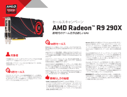 GPU AMD Radeon™ R9 290X