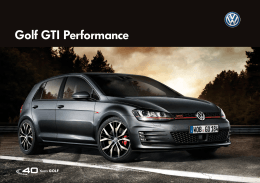 Golf GTI Performance