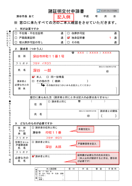 独身証明書申請書（PDF：81.6KB）