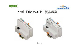 ワゴ Ethernet/IP 製品概説
