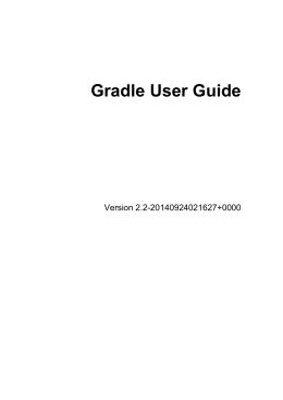 Gradle User Guide - ウェブクロウ サーバーデフォルトページ