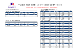 時刻表 winter schedule from 25OCT15.xlsx