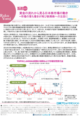 資金の流れから見る日本株市場の動き