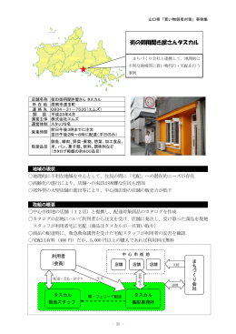 街の御用聞き屋さんタスカル（周南市） (PDF : 466KB)