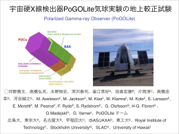 宇宙硬X線検出器PoGOLite気球実験の地上較正試験