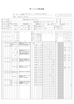 ボーリングデータ【平成26年3月5日追加】 [PDFファイル／114KB]