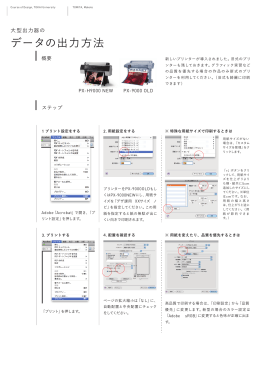 データ印刷方法（PDFファイル）