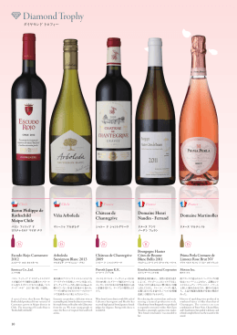 ダイヤモンドトロフィー受賞ワイン（PDF） - international Wine Competition