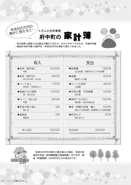 府中町の家計簿（平成26年度予算）(PDF文書)