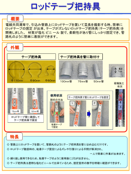 ロッドテープ把持具