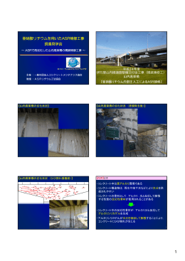 ppt資料 pdf（731KB） - JCMA｜一般社団法人コンクリートメンテナンス協会