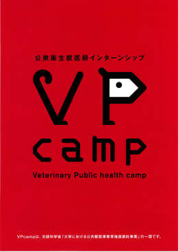 VPcamp 公衆衛生獣医師インターンシップ