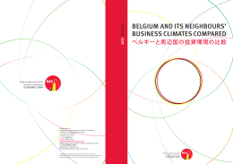 Belgium and its neighbours business climates compared 2015 (BJA)