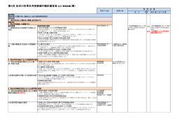 第4次 加古川市男女共同参画行動計画体系及び 管理指標（案）