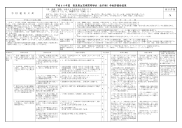 平成23年度 奈良県立五條高等学校（全日制）学校評価総括表