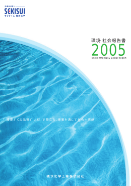環境・社会報告書2005（日本版）