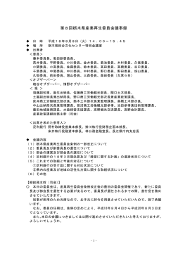 議事録要旨( PDFファイル ,64KB)