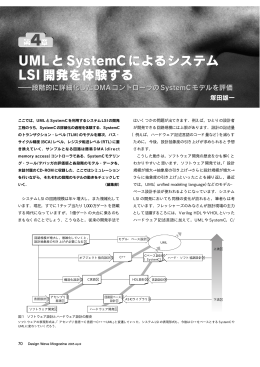 UMLとSystemCによるシステム LSI開発を体験する UMLと