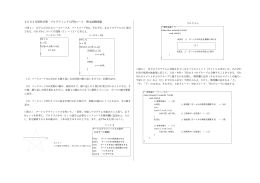 2002年度秋学期の期末試験問題と解答例（pdfファイル・約750kb）