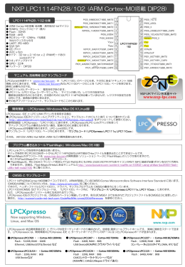 NXP LPC1114FN28/102 (ARM Cortex