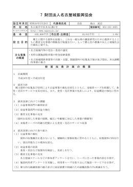 07 財団法人名古屋城振興協会 (PDF形式, 145.75KB)