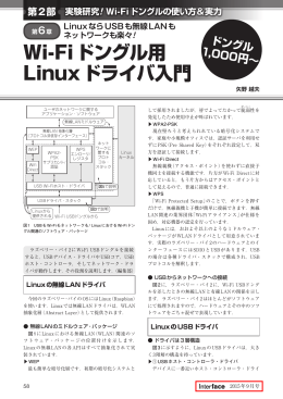 第6章 Wi-Fiドングル用Linuxドライバ入門