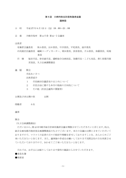 議事録(PDF形式, 284.17KB)