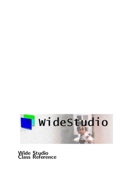 Wide Studio Manual Page
