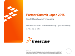 QorIQ Partner Summit Japan 2015