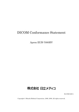 EZU-FC7 DICOM Conformance Statement