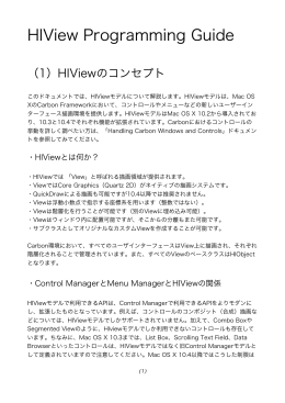 HIView Programming Guide.cwk