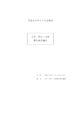 平成25年11月定例会会議録［ PDFファイル