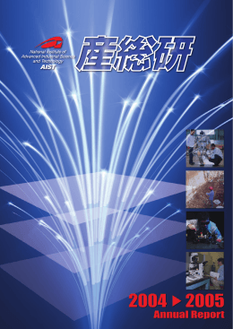 産総研 Annual Report 2004-2005