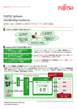 Interdevelop Conductorパンフレット