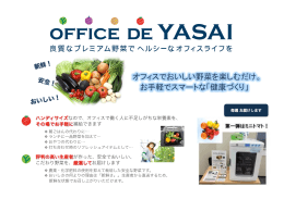 OFFICE DE YASAI 紹介パンフレット_140507.pptx
