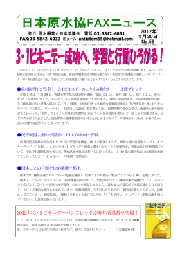 2012年 3・1ビキニデーパンフレットが昨年普及数を突破！