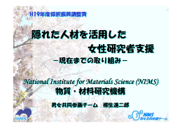 National Institute for Materials Science (NIMS)