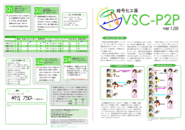 『暗号化工房VSC-P2P』 ver. 1.03 正式版パンフレットが