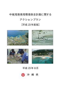 中城湾港港湾環境保全計画に関する アクションプラン